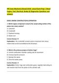 NYC Auto Mechanic &lpar;Diesel&rpar; DCAS  actual Exam Prep &vert; Diesel &NewLine;Engine&comma; Fuel&comma; Electrical&comma; Brakes & Diagnostics Questions and &NewLine;answers