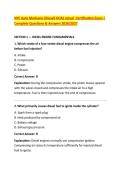 NYC Auto Mechanic &lpar;Diesel&rpar; DCAS actual  Certification Exam &vert; &NewLine;Complete Questions & Answers 2026&sol;2027 
