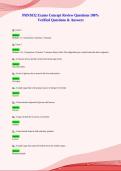 PRN1032 Exams Concept Review Questions 100&percnt;&NewLine;Verified Questions & Answers