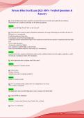 Private Pilot Oral Exam 2025 100&percnt; Verified Questions &&NewLine;Answers&NewLine;