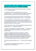 NATE HEAT PUMP &lbrack;2026&rsqb; UPDATED ACTUAL Exam &vert;&NewLine;Question and Answer &vert; A&plus; VERIFIED ANSWERS