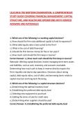 LSUS MHA 706 MIDTERM EXAMINATION&colon; A COMPREHENSIVE STUDY GUIDE COVERING FINANCIAL MANAGEMENT&comma; CAPITAL STRUCTURE&comma; AND HEALTHCARE OPERATIONS WITH VERIFIED ANSWERS AND RATIONALES