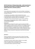 SSI ITC Final Exam &vert; Ultimate Study Guide   with Comprehensive Questions&comma; Correct Answer & Detailed Explanations &ndash; Latest Update 2026&sol;2027 &vert; Already Graded A&plus;