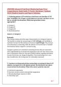 AWHONN Advanced Fetal Heart Monitoring Exam Prep &vert; Comprehensive Study Guide & Practice Questions &vert; Updated 2026 &vert;Detailed Answers and Expert Solutions&period;