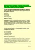 AWHONN Advanced Fetal Heart Monitoring Exam &vert; Ultimate Study Guide   with Comprehensive Questions & Answer Reviews &ndash; Latest Update 2026&sol;2027 &vert; Already Graded A&plus;