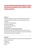 NUR 634 MIDTERM EXAMINATION 2026&sol;2027 UPDATE &vert; QUESTIONS AND ANSWERS &lpar;LATEST VERSION&rpar;&colon; GRAND CANYON UNIVERSITY