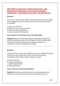 EMT FISDAP Trauma Exam &vert; Ultimate Study Guide   with Comprehensive Questions&comma; Correct Answer & Detailed Explanations &ndash; Latest Update 2026&sol;2027 &vert; Already Graded A&plus;