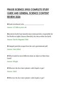 PRAXIS SCIENCE 5905 COMPLETE STUDY&NewLine;GUIDE AND GENERAL SCIENCE CONTENT&NewLine;REVIEW 2026