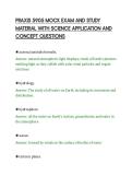 PRAXIS 5905 MOCK EXAM AND STUDY&NewLine;MATERIAL WITH SCIENCE APPLICATION AND&NewLine;CONCEPT QUESTIONS&NewLine;