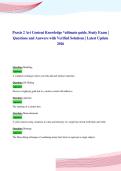 Praxis 2 Art Content Knowledge &ast;ultimate guide&comma; Study Exam &vert;&NewLine;Questions and Answers with Verified Solutions &vert; Latest Update&NewLine;2026