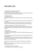 DOD ARFF CDC Updated 2026&sol;2027 Questions with Expert-Verified Answers&NewLine;
