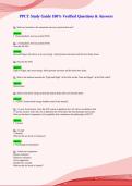 PPCT Study Guide 100&percnt; Verified Questions & Answers&NewLine;