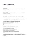 ARFF CCRE Module Updated 2026&sol;2027 Questions with Expert-Verified Answers&NewLine;