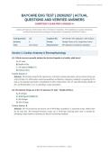 &NewLine;BayCare EKG Test 2026&sol;2027 &vert; Actual Q&A &vert; Competency Exam Prep &vert; Pass Guaranteed - A&plus; Graded&NewLine;&NewLine;&NewLine;