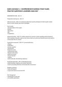 NURS-430 EXAM 1 &vert; COMPREHENSIVE NURSING STUDY GUIDE&comma; PRACTICE QUESTIONS & ANSWERS 2026&sol;2027