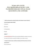 NU664 EXAM PACKAGE DEAL 100&percnt; VERIFIED