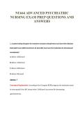 NU664 EXAM PACKAGE DEAL 100&percnt; VERIFIED