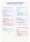 Class notes Maths gcse 