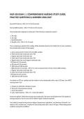 NUR 430 EXAM 1 &vert; COMPREHENSIVE NURSING STUDY GUIDE&comma; PRACTICE QUESTIONS & ANSWERS 2026&sol;2027