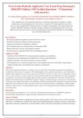 Nova Scotia Pesticide Applicator Core Exam 2026&sol;2027 &vert; 150 Verified Q&A with Rationales
