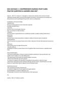 NSG-430 EXAM 3 &vert; COMPREHENSIVE NURSING STUDY GUIDE&comma; PRACTICE QUESTIONS & ANSWERS 2026&sol;2027