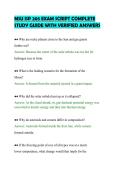MSU ISP 205 EXAM SCRIPT COMPLETE&NewLine;STUDY GUIDE WITH VERIFIED ANSWERS