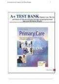 Test Bank for Primary Care&colon; The Art and Science of Advanced Practice Nursing and Interprofessional Approach 6th Edition by Dunphy &ndash; 2026&sol;2027