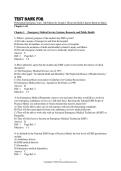 Test Bank for Prehospital Emergency Care 12th Edition by Joseph J&period; Mistovich&comma; Keith J&period; Karren & Brent Q&period; Hafen &ndash; Chapters 1-44&comma; 2026&sol;2027