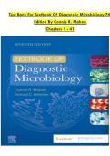  Textbook of Diagnostic Microbiology&comma; 7th Edition by Connie R&period; Mahon &mdash; Comprehensive Test Bank and Exam Practice