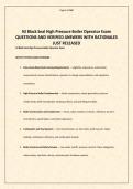 NJ Black Seal High Pressure Boiler Operator Exam QUESTIONS AND VERIFIED ANSWERS WITH RATIONALES JUST RELEASED &period;pdf&NewLine;&NewLine;