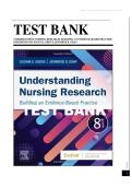 Test Bank for Understanding Nursing Research&colon; Building an Evidence-Based Practice 8th Edition by Susan K&period; Grove &ndash; Chapters 1-14&comma; 2026&sol;2027 LATEST Study Questions and Answers