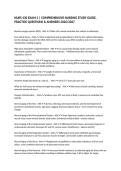 NURS 430 EXAM 2 &vert; COMPREHENSIVE NURSING STUDY GUIDE&comma; PRACTICE QUESTIONS & ANSWERS 2026&sol;2027