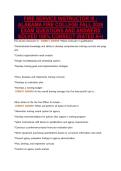 FIRE SERVICE INSTRUCTOR III -&NewLine;ALABAMA FIRE COLLEGE FALL 2026&NewLine;EXAM QUESTIONS AND ANSWERS&NewLine;SOLVED 100&percnt; CORRECT &lpar;RATED A&plus;&rpar;