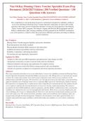 Nan McKay HCV Specialist Exam Prep 2026-2027 &vert; 200 Verified Q&A with Detailed Rationales