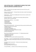 NURS 430 FINAL EXAM &vert; COMPREHENSIVE NURSING STUDY GUIDE&comma; PRACTICE QUESTIONS & ANSWERS 2026&sol;2027