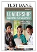 Leadership & Nursing Care Management 6th Ed &vert; Complete Study Guide&NewLine;