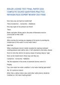 BOILER LICENSE TEST FINAL PAPER 2026 COMPLETE SOLVED QUESTIONS PRACTICE REVISION PACK EXPERT REVIEW 250 ITEMS