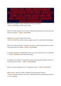 MARYLAND HOME IMPROVEMENT&NewLine;SALESPERSON EXAM PREP GRADE A&plus;&NewLine;COMPLETE EXAM QUESTIONS AND&NewLine;100&percnt; VERIFIED ANSWERS &lpar;2026&sol;2027&rpar;&NewLine;PASS GUARANTEE