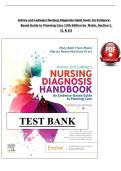  Ackley and Ladwig&rsquo;s Nursing Diagnosis Handbook&comma; 13th Edition &mdash; Comprehensive Test Bank and Exam Practice