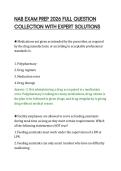 NAB EXAM PREP 2026 FULL QUESTION&NewLine;COLLECTION WITH EXPERT SOLUTIONS