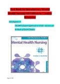 Test Bank for Introductory Mental Health Nursing 5th Edition by Womble Kincheloe All Chapters 1-19 &vert;&vert;Complete A&plus; Guide