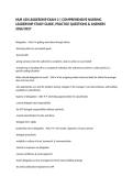 NUR 430 LEADERSHIP EXAM 2 &vert; COMPREHENSIVE NURSING LEADERSHIP STUDY GUIDE&comma; PRACTICE QUESTIONS & ANSWERS 2026&sol;2027