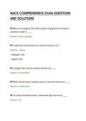 NACE COMPREHENSIVE EXAM QUESTIONS&NewLine;AND SOLUTIONS&NewLine;