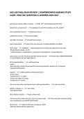 NSG-430 FINAL EXAM REVIEW &vert; COMPREHENSIVE NURSING STUDY GUIDE&comma; PRACTICE QUESTIONS & ANSWERS 2026&sol;2027