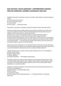 NUR 430 EXAM 1 NCLEX QUESTIONS &vert; COMPREHENSIVE NURSING PRACTICE QUESTIONS&comma; ANSWERS & RATIONALES 2026&sol;2027
