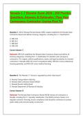 Nevada C-7 Elevator Exam 2026 &vert; 200 Practice &NewLine;Questions&comma; Answers & Rationales &vert; Pass Your &NewLine;Conveyance Contractor License First Try