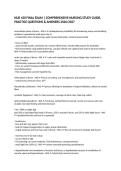 NUR 430 FINAL EXAM &vert; COMPREHENSIVE NURSING STUDY GUIDE&comma; PRACTICE QUESTIONS & ANSWERS 2026&sol;2027