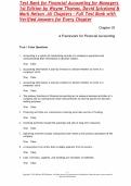 Test Bank &ndash; Financial Accounting for Managers&comma; 1st Edition &ndash; Wayne Thomas&comma; David Spiceland&comma; & Mark Nelson &ndash; ISBN 9781260786521 &lpar;Full Chapters 1&ndash;12 Covered&rpar; LATEST