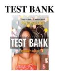 Test Bank - Exploring Psychology in Modules &lpar;12th Edition&rpar; by David G&period; Myers &vert; Verified Questions & Answers