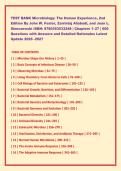 TEST BANK Microbiology&colon; The Human Experience&comma; 2nd &NewLine;Edition By John W&period; Foster&comma; Zarrintaj Aliabadi&comma; and Joan L&period; &NewLine;Slonczewski ISBN&colon; 9780393533248 &vert; Chapters 1&ndash;27 &vert; 600 &NewLine;Questions with Answers and Detailed Rationales Latest &NewLine;Update 2026 -2027 
